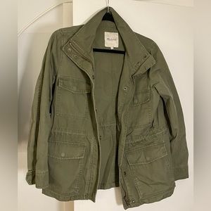 Madewell green field jacket (barely worn)
